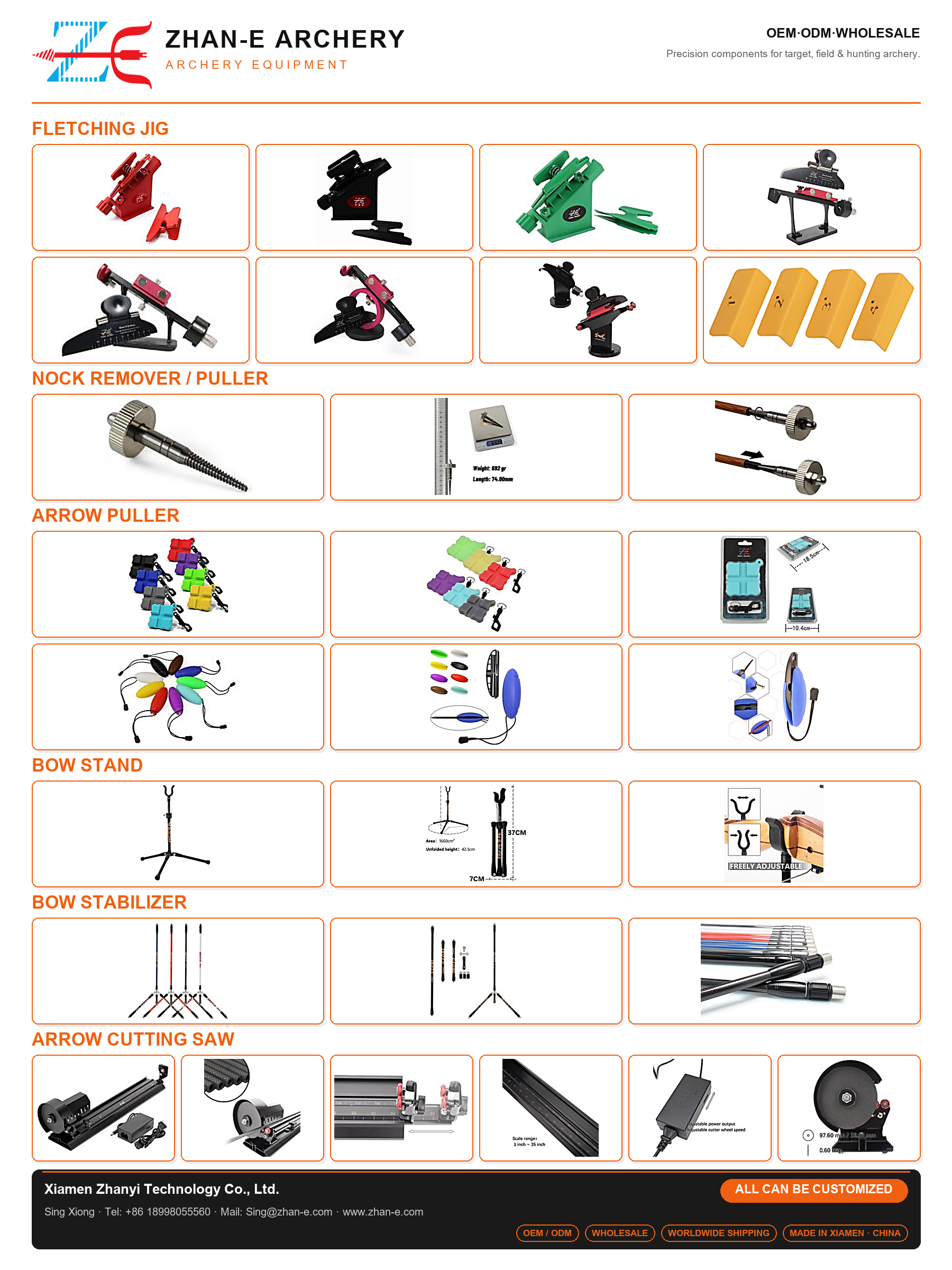 🎯 ZHAN-E Upgrade Your Archery Routine: Tools for Every Arrow &amp; Bow Care Step