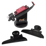 Custom Archery Arrow Fletching Jig with Straight and Helical Clamps DIY Arrow Feather Tool (Plastic/Metal)