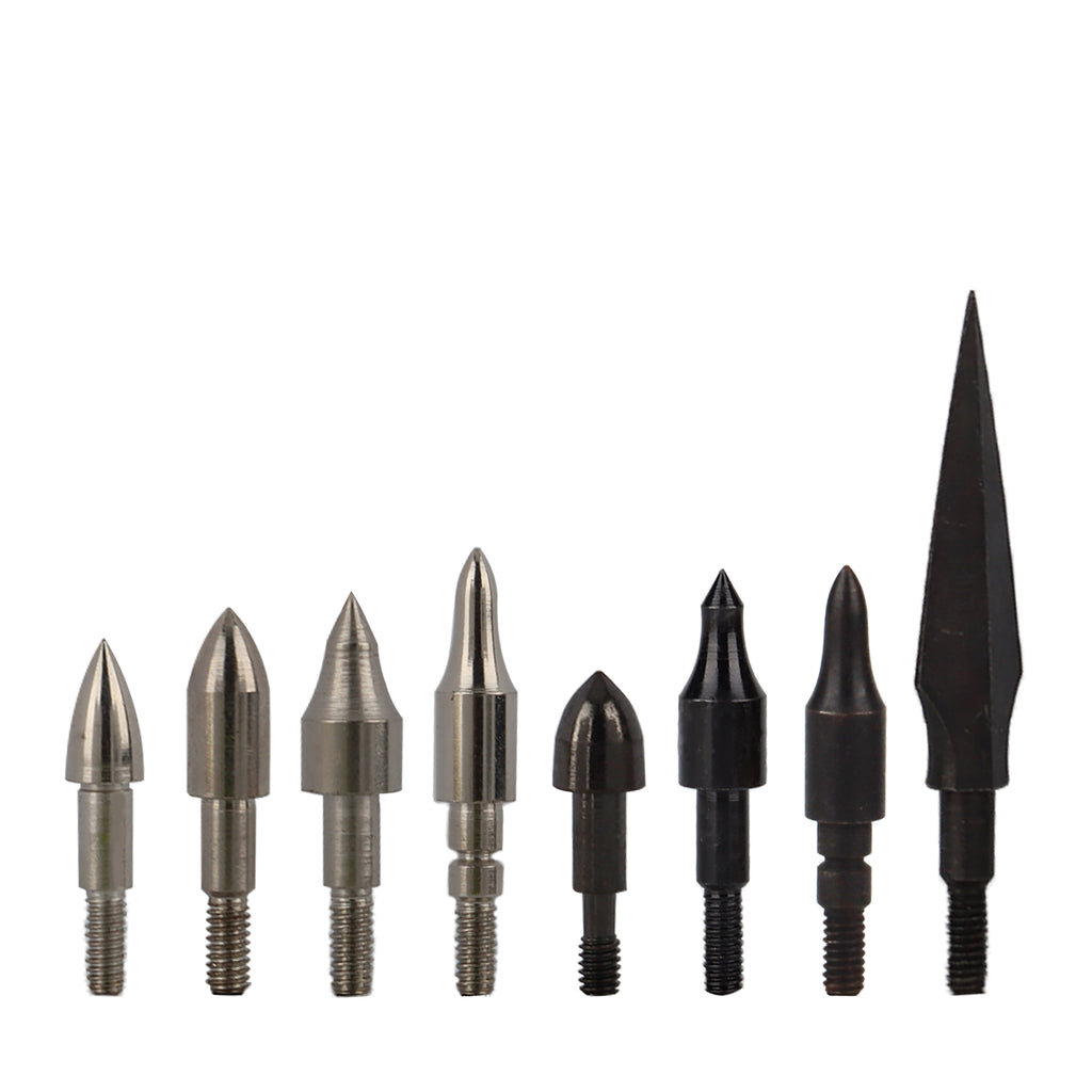 ODM/OEM Screw-in Arrowhead Stainless Steel Tips with Custom Size