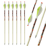 Archery Carbon/Aluminum 16-22 inch ID 7.6mm Crossbow Bolts Outdoor Hunting Sports ODM/OEM