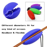 Archery Silicone Arrow Puller with Strap Rubber Gripper for Shafts Remove
