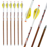 Archery Carbon/Aluminum 16-22 inch ID 7.6mm Crossbow Bolts Outdoor Hunting Sports ODM/OEM