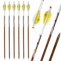 Archery Carbon/Aluminum 16-22 inch ID 7.6mm Crossbow Bolts Outdoor Hunting Sports ODM/OEM