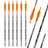 Archery Carbon/Aluminum 16-22 inch ID 7.6mm Crossbow Bolts Outdoor Hunting Sports ODM/OEM