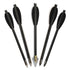 Pure/Mixed Carbon Archery 6 Inch Bolts with Broadhead for Crossbow Outdoor Hunting Practice